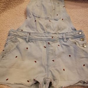 Tinseltown girls overall shorts.
